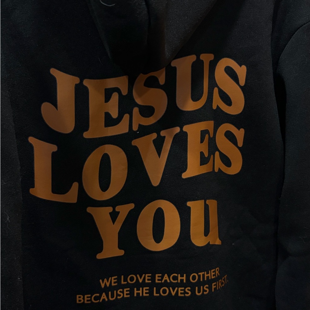 Jesus Loves You Sweatshirt - Picture 4 of 6